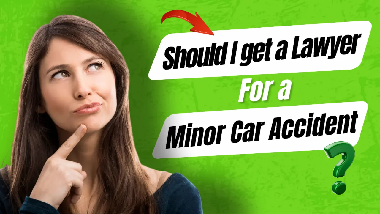 The burning question on many minds is, "Should I get a lawyer for a minor car accident?" Let's dissect this query.