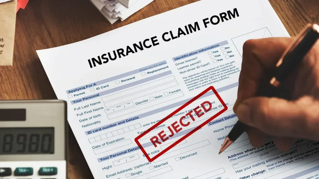 what is a rejected claim