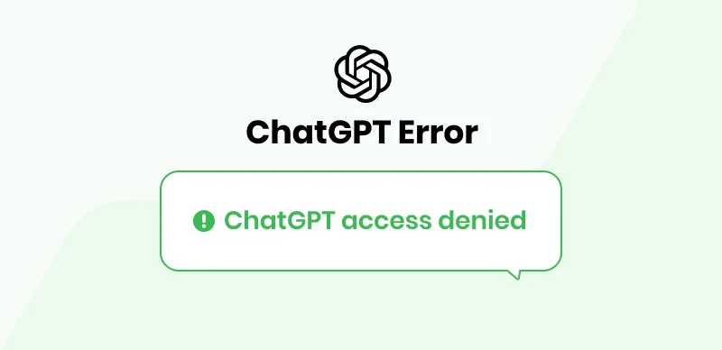 What is Chat GPT error code 1020?